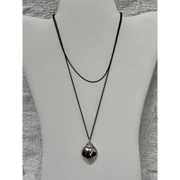 Monica Rich Kosann Sterling Silver Owl Statement Necklace #62560 - Picture 1 of 9